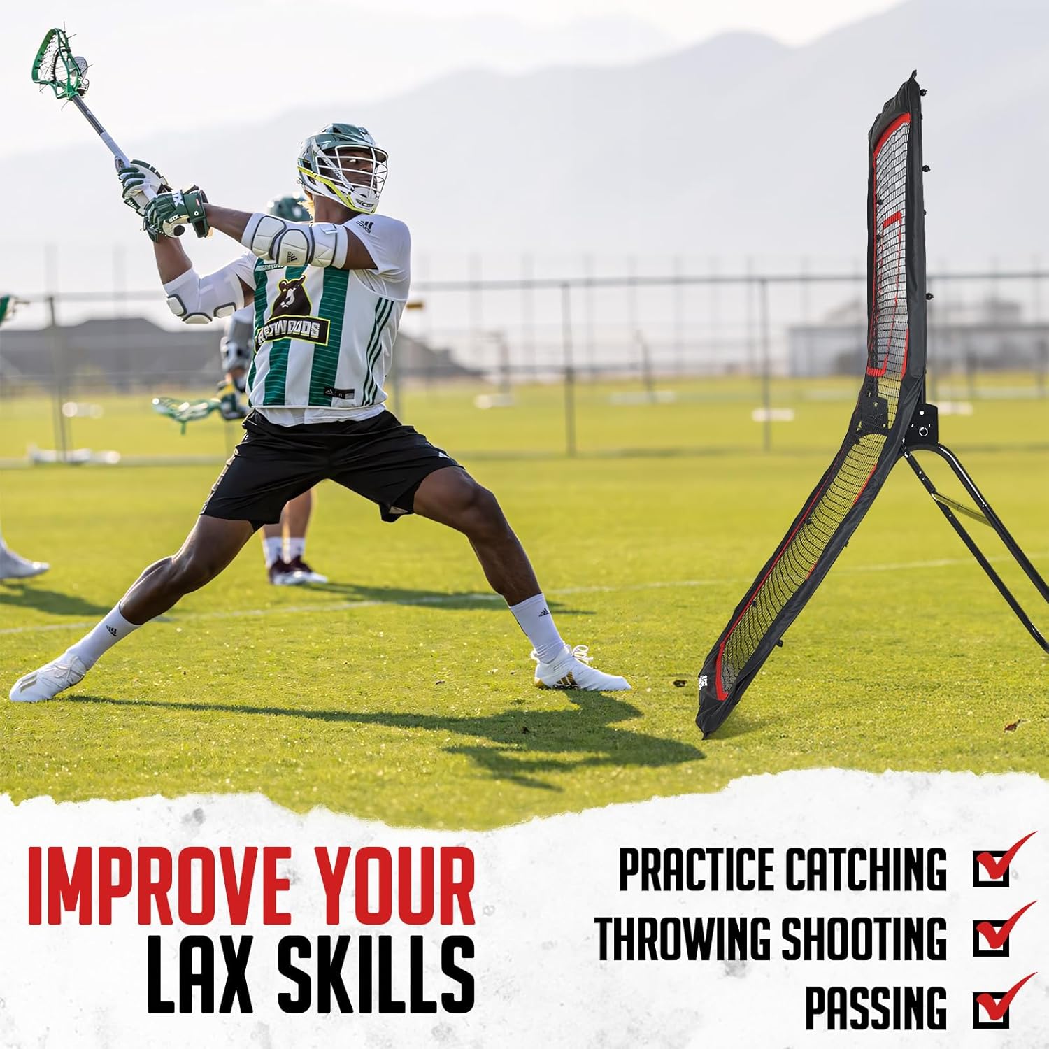 4x7ft Lacrosse Rebounder