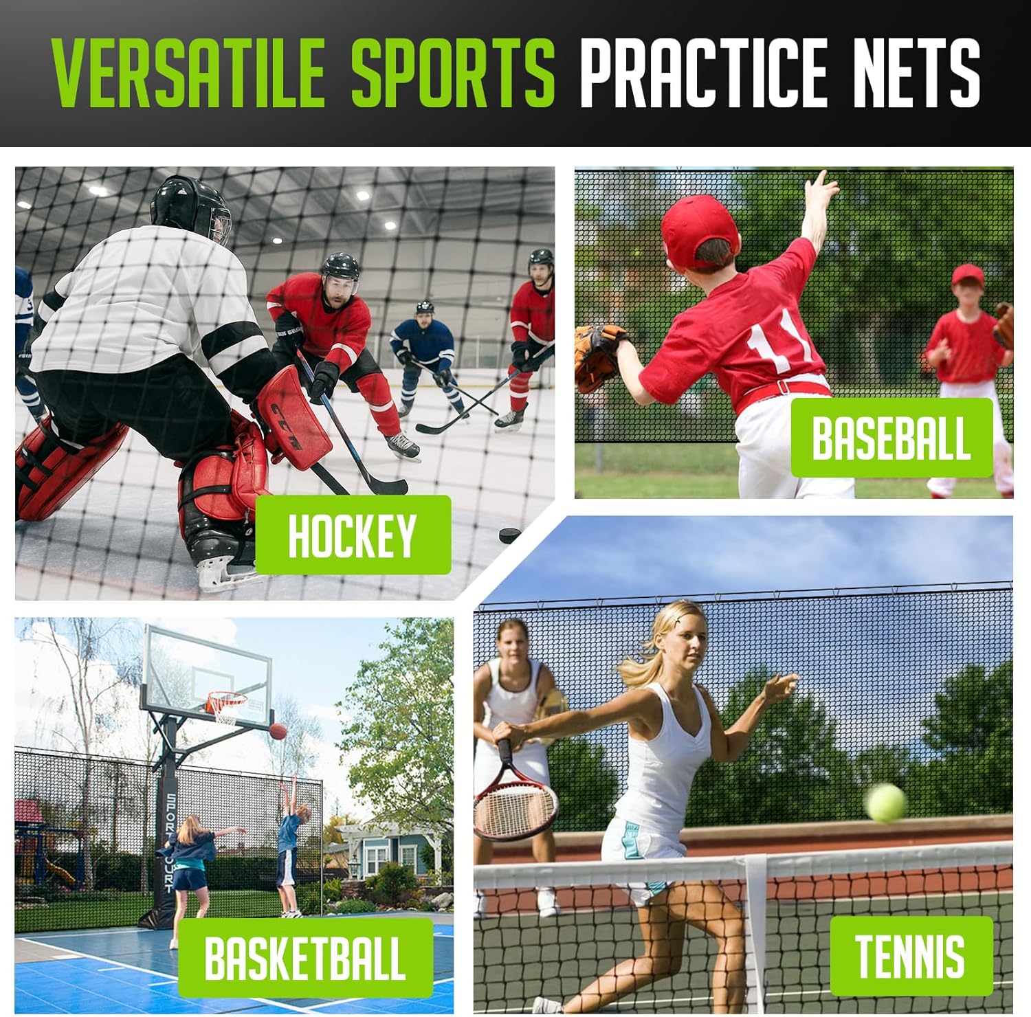 10x20ft Golf Practice Net with Carry Bag
