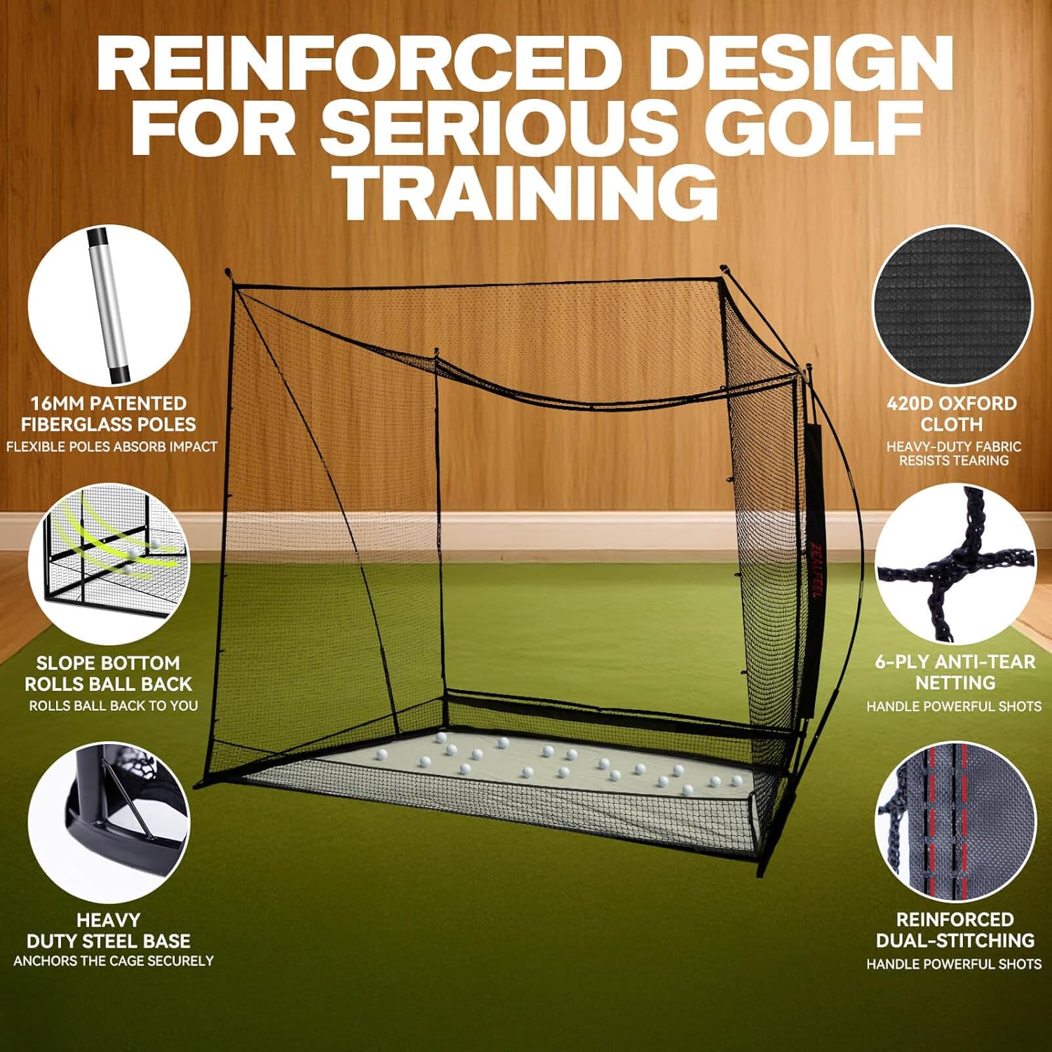 Golf Simulator Cage