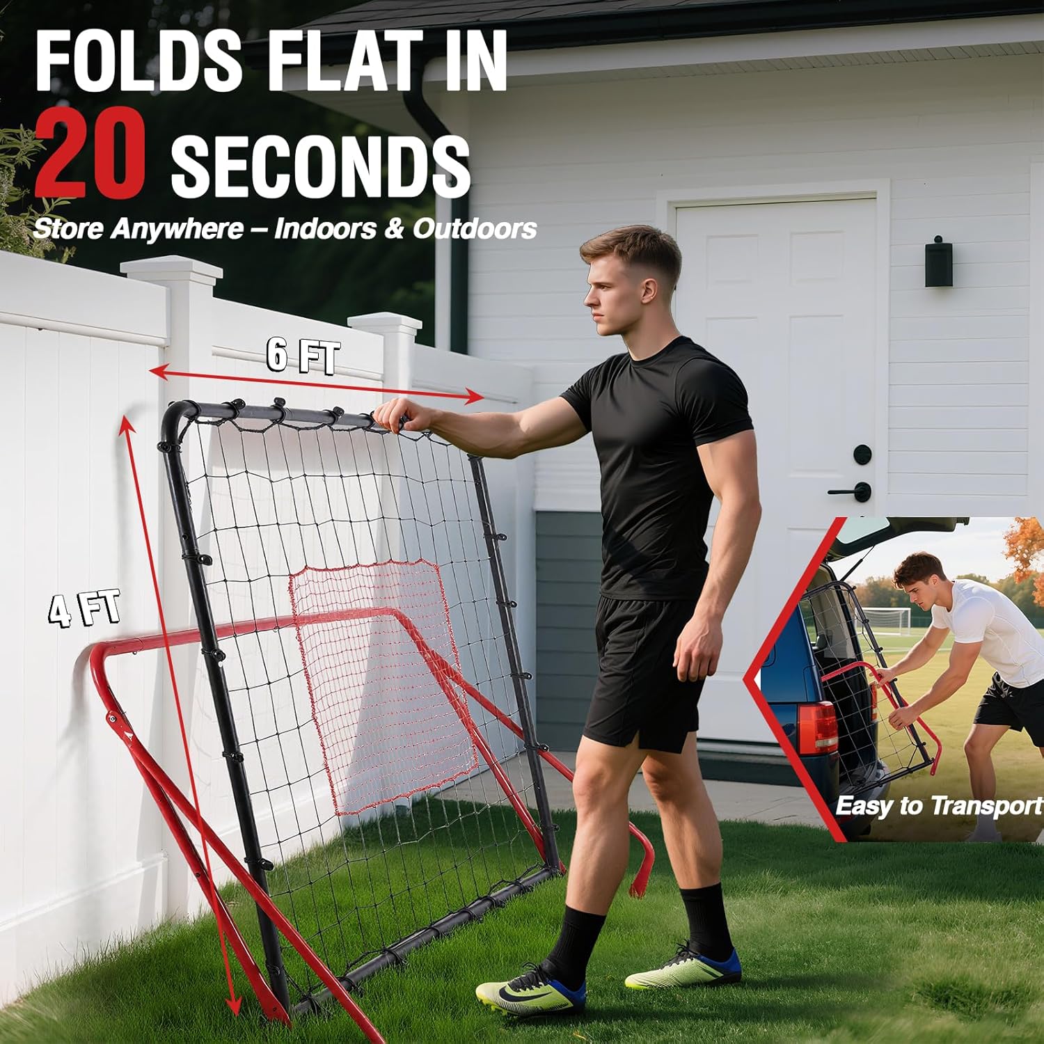 Soccer Rebounder Net