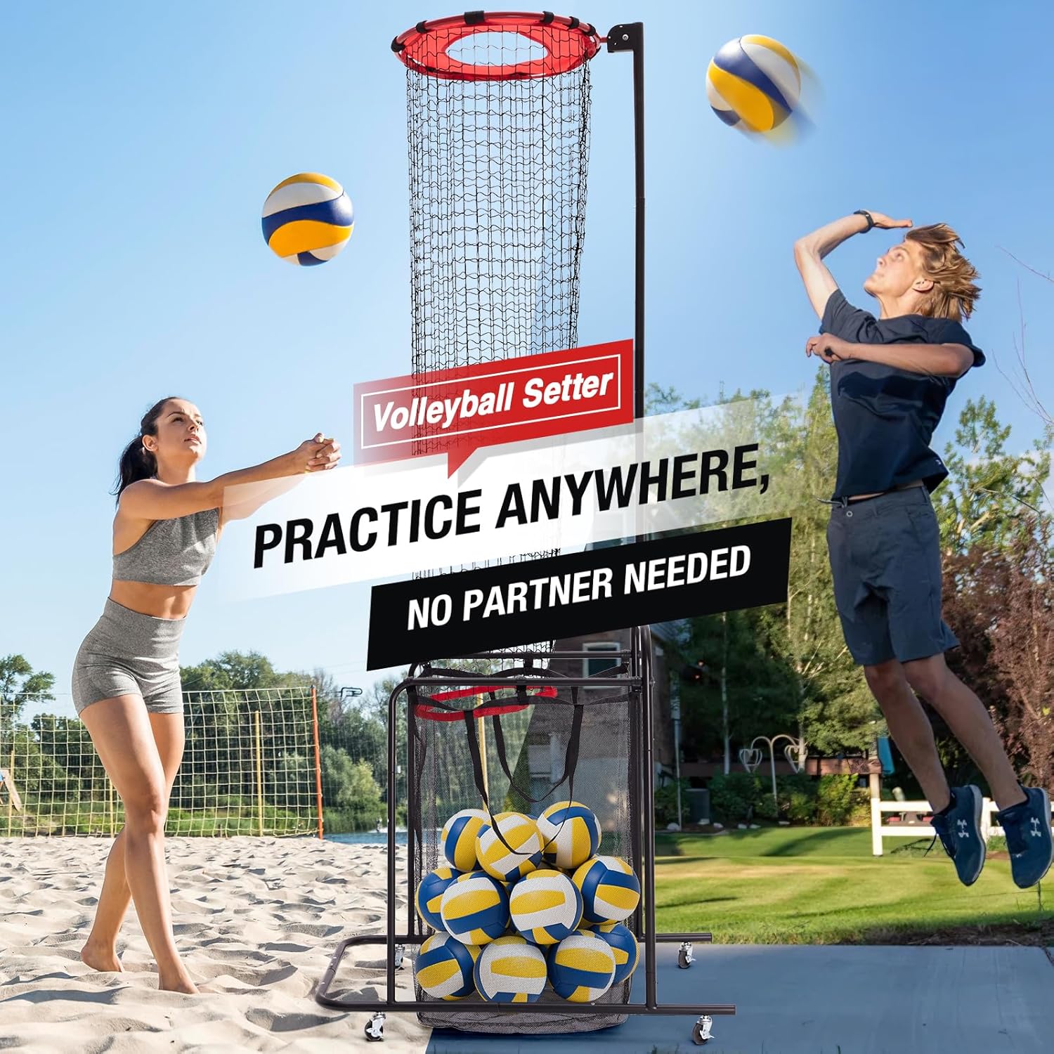 Volleyball Setter Training Net