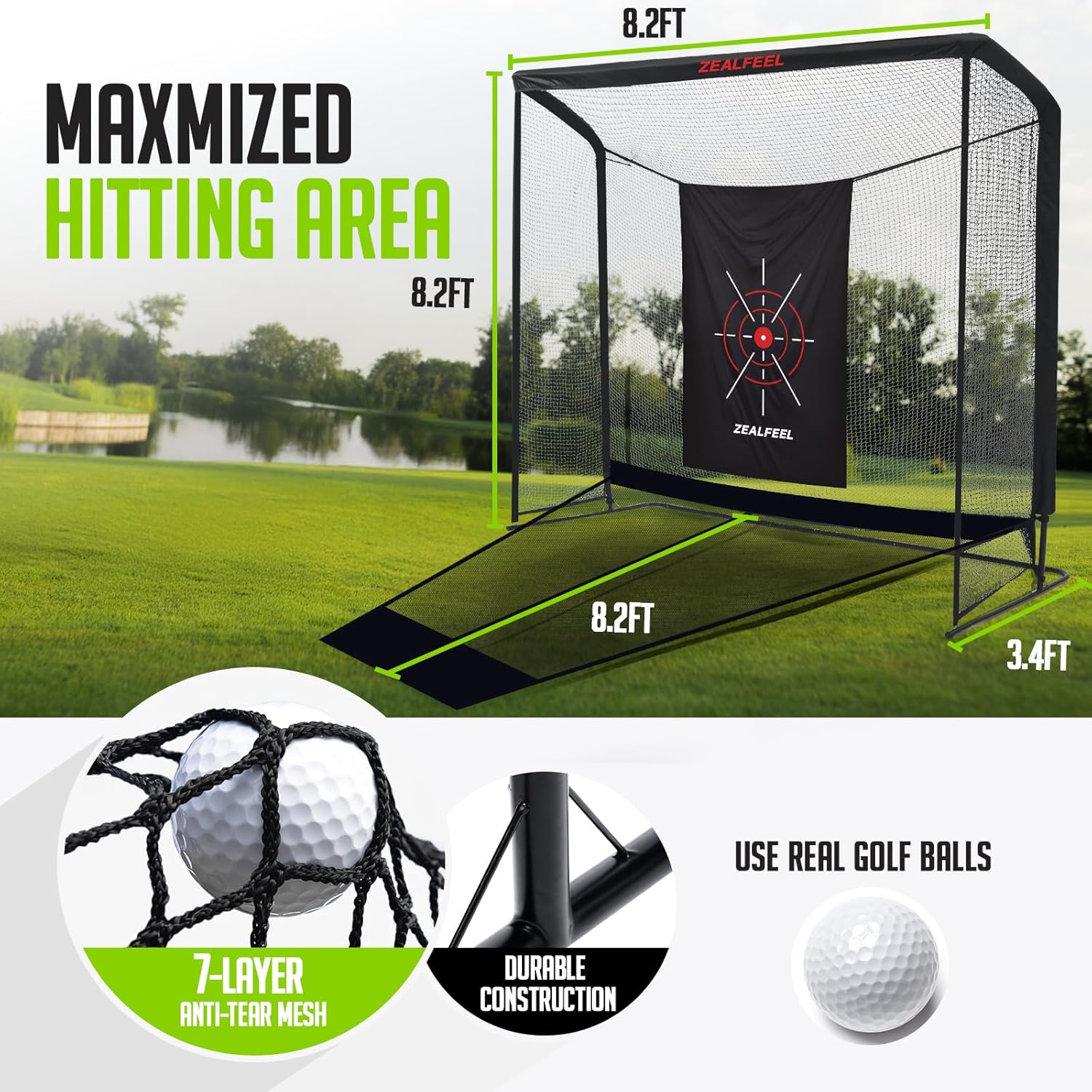 golf nets for backyard driving real golf balls