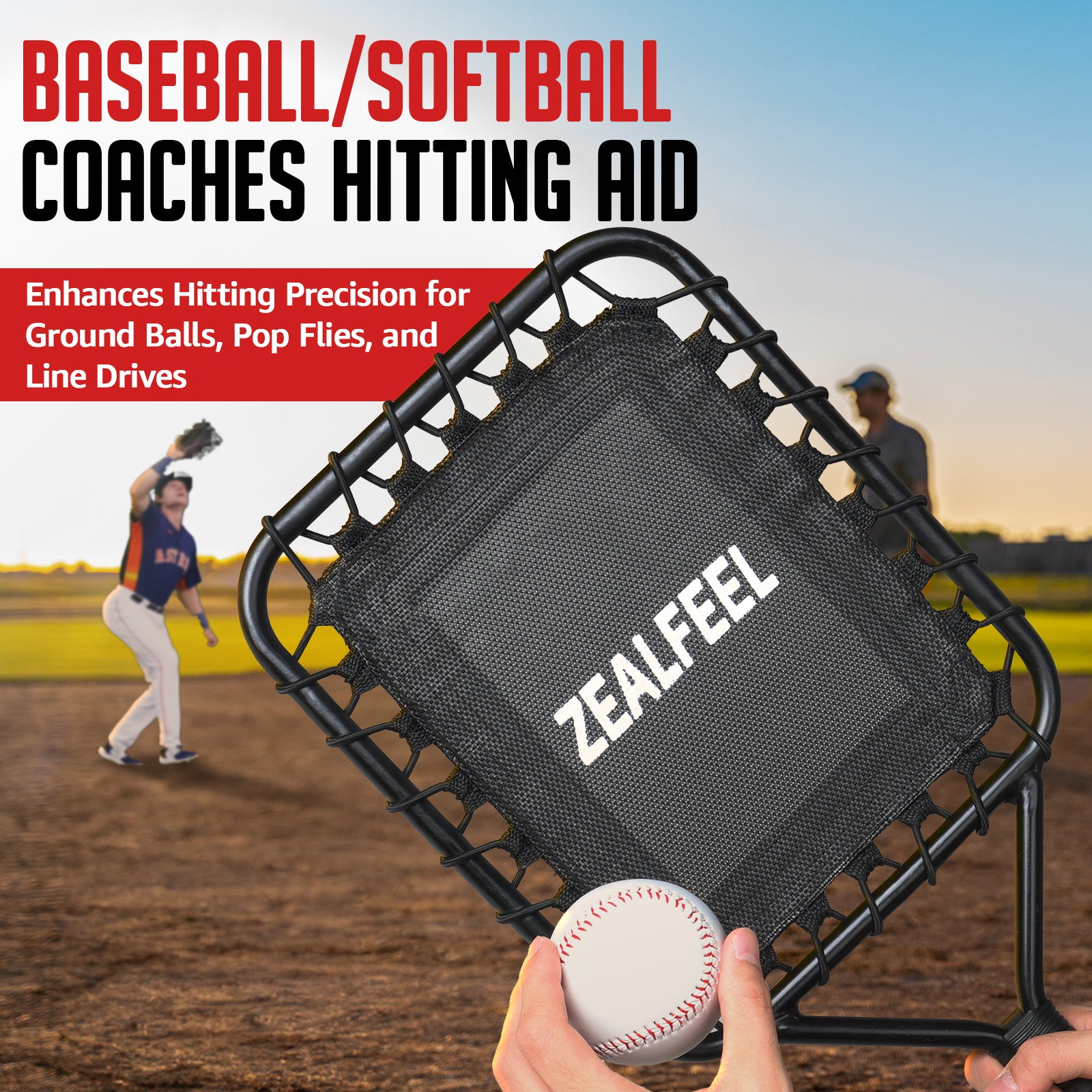 baseball racket for fly balls