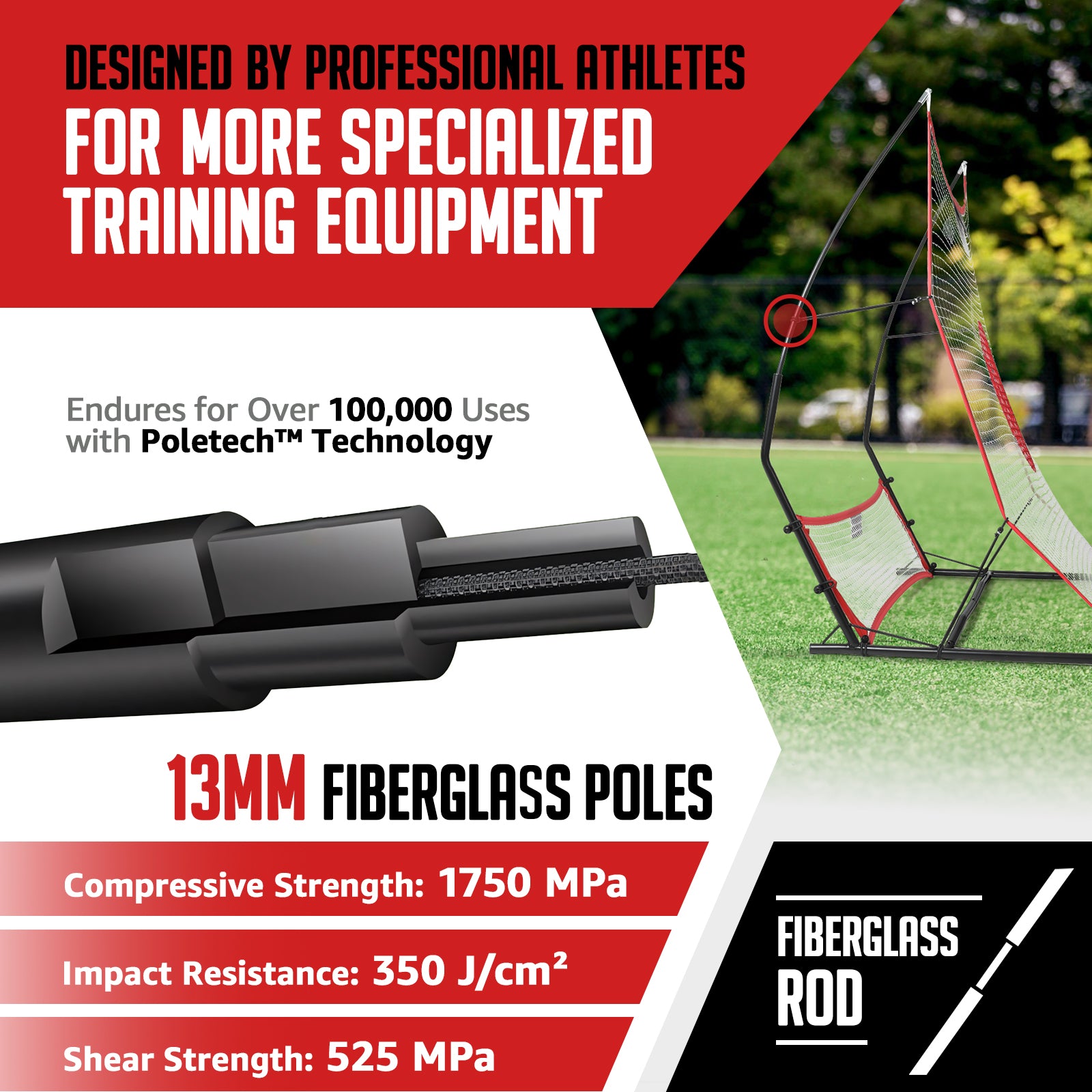 soccer net rebounder