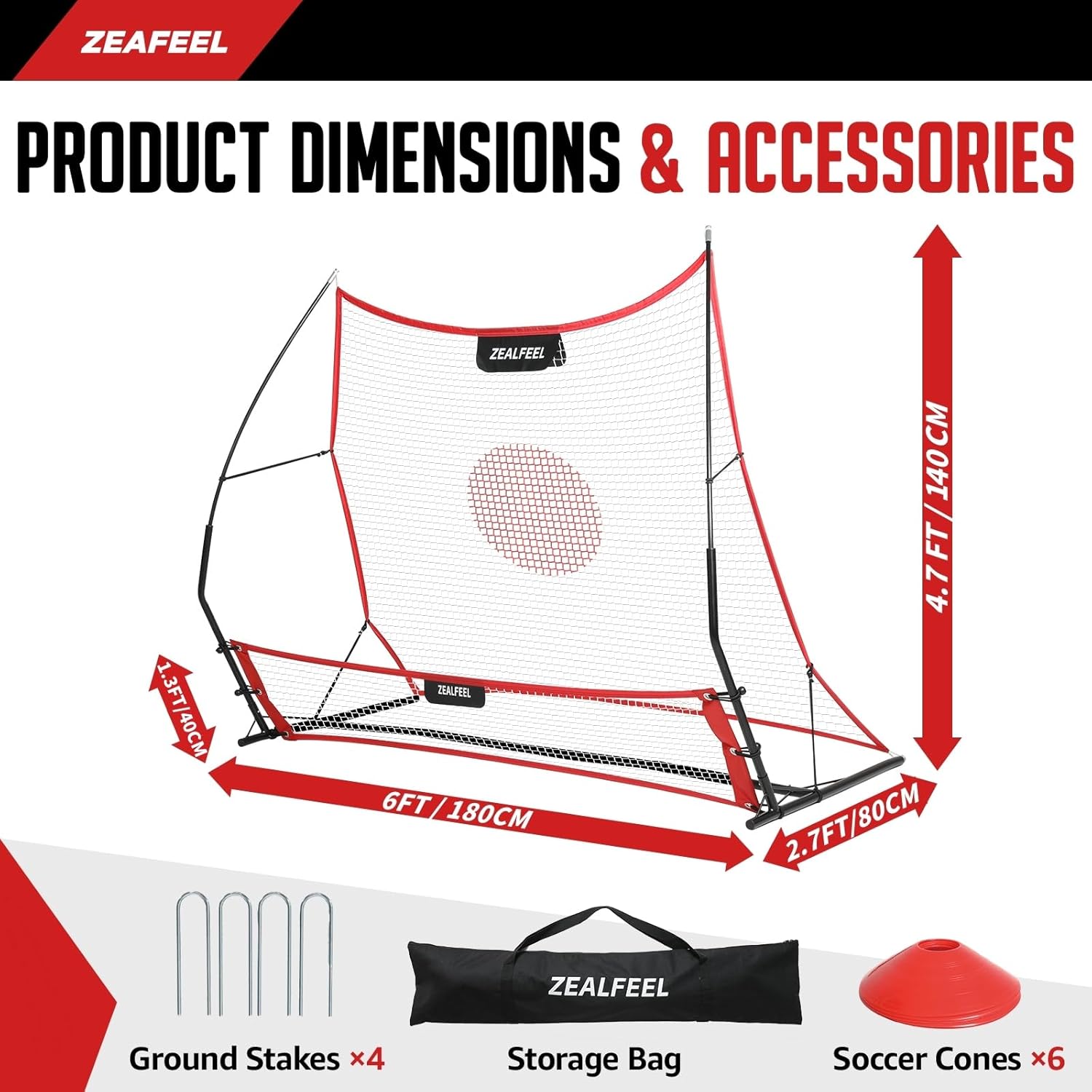 soccer wall rebounder