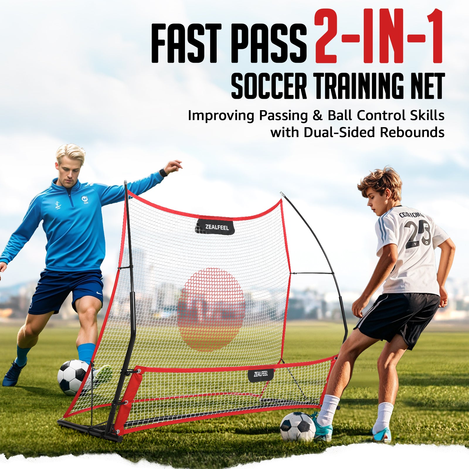 soccer rebounder net