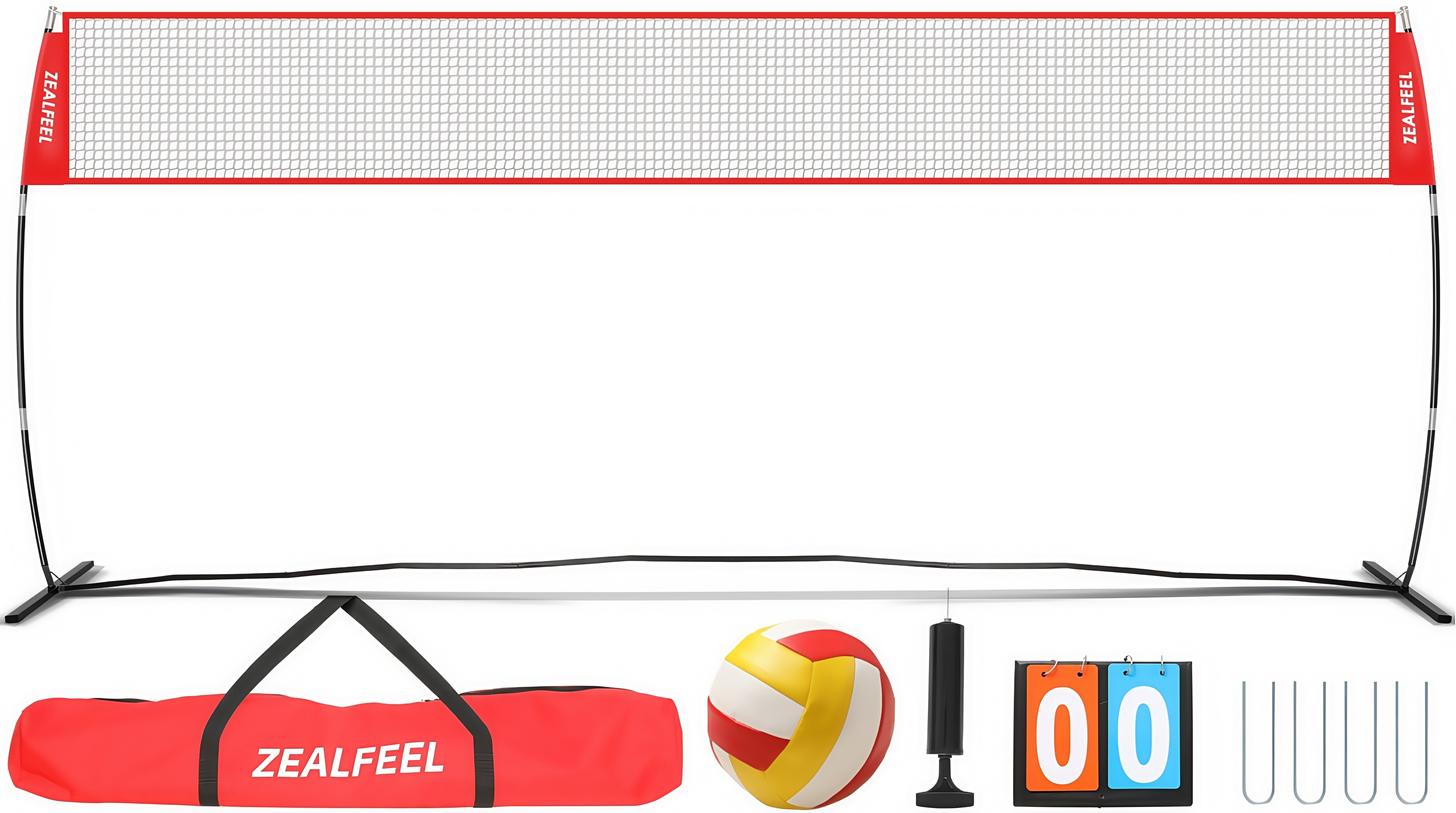 freestanding volleyball net