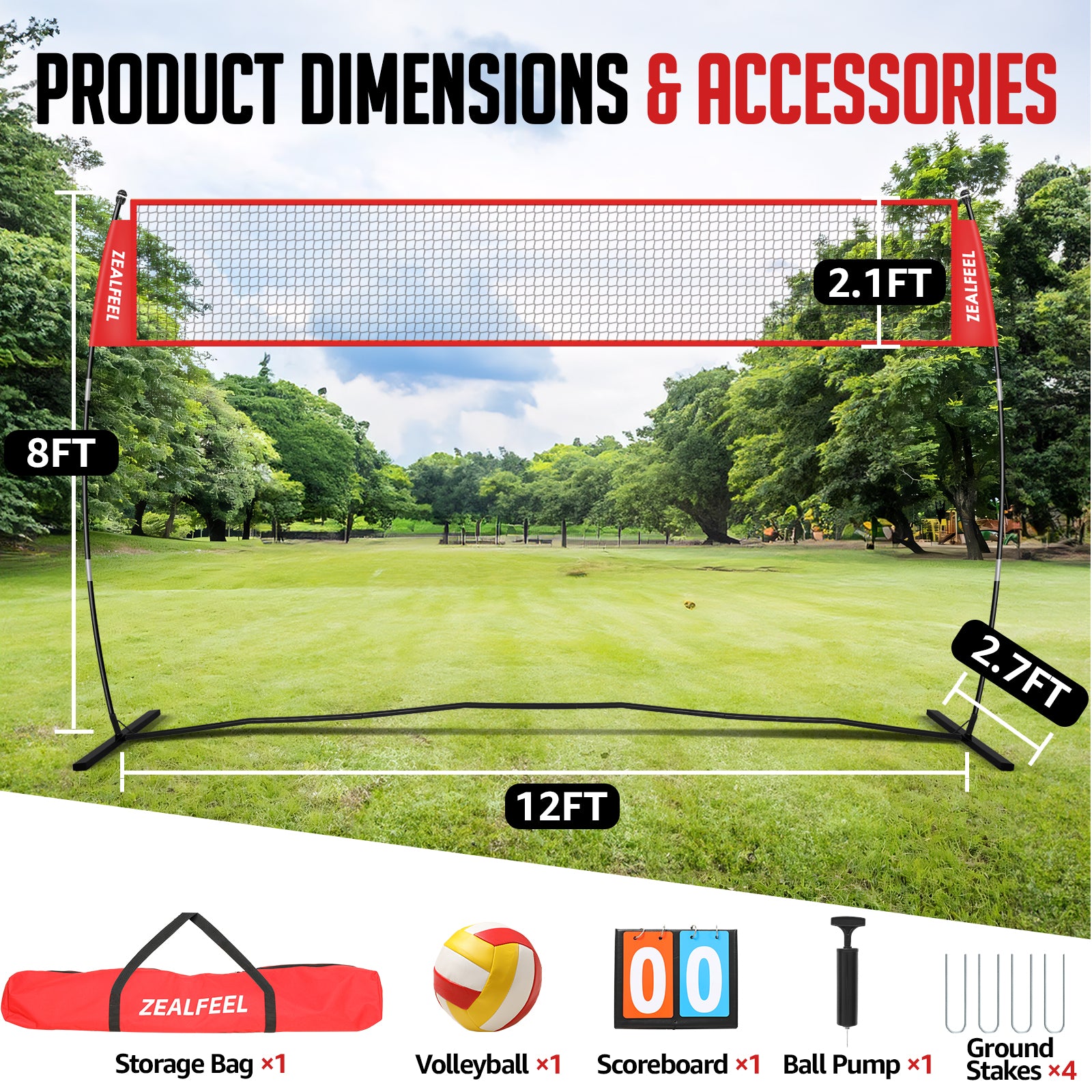 pop up volleyball net outdoor
