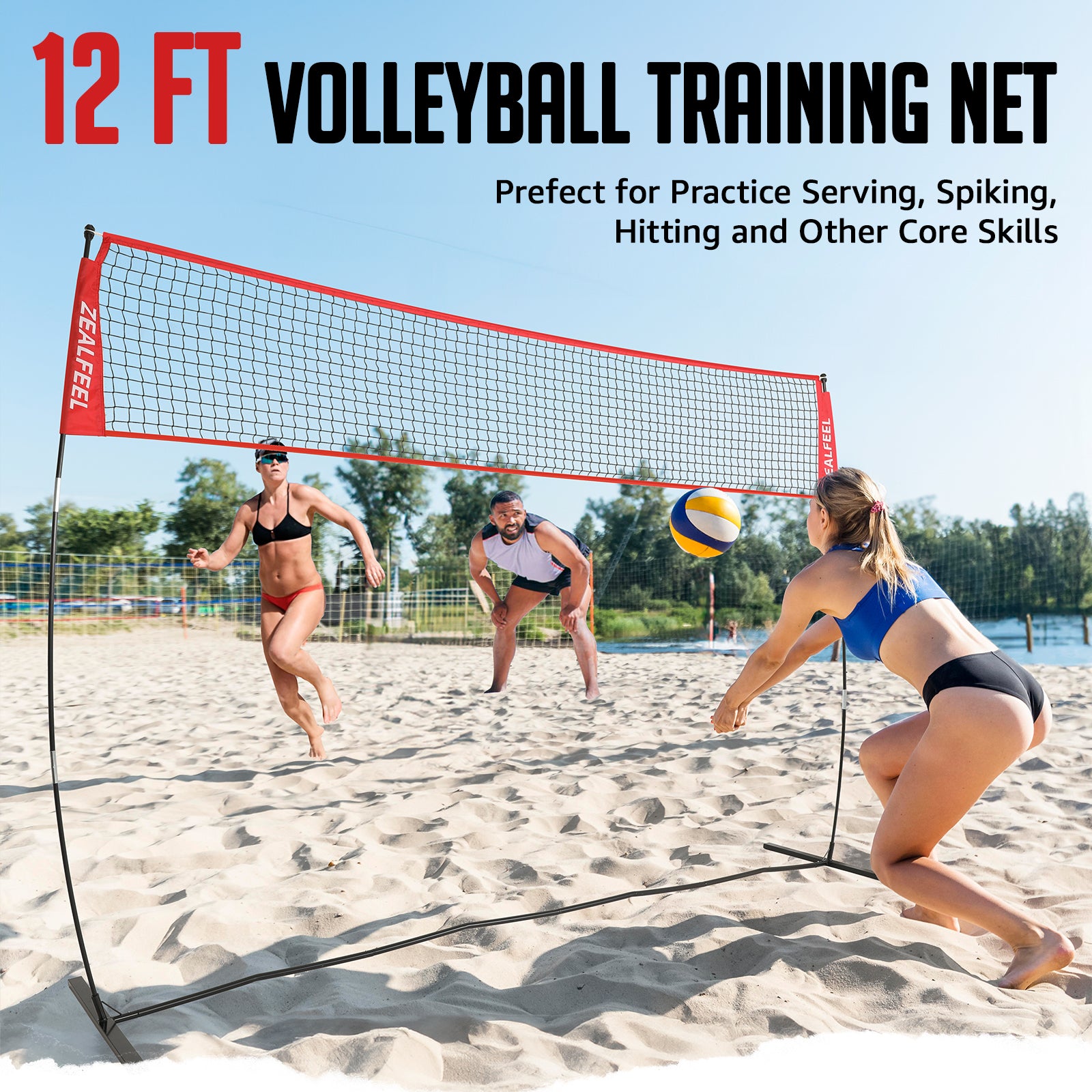 portable volleyball net outdoor