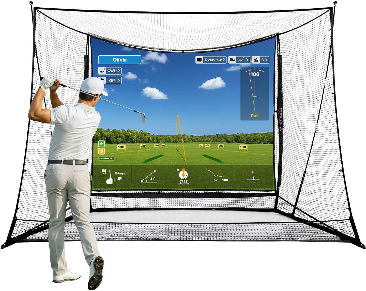 Golf Simulator Cage