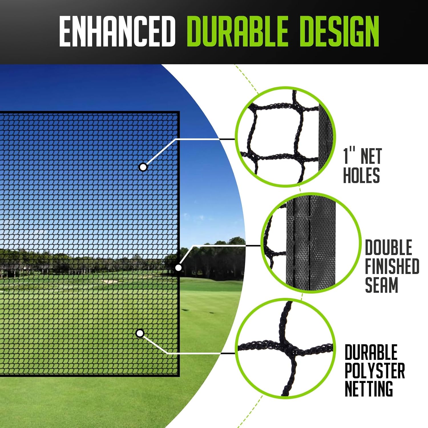 10x20ft Golf Practice Net with Carry Bag
