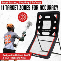 Lacrosse Rebounder Target Net 4×4FT
