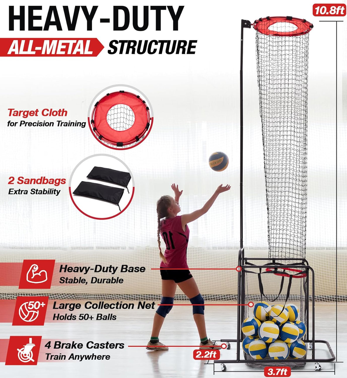Volleyball Setter Training Net