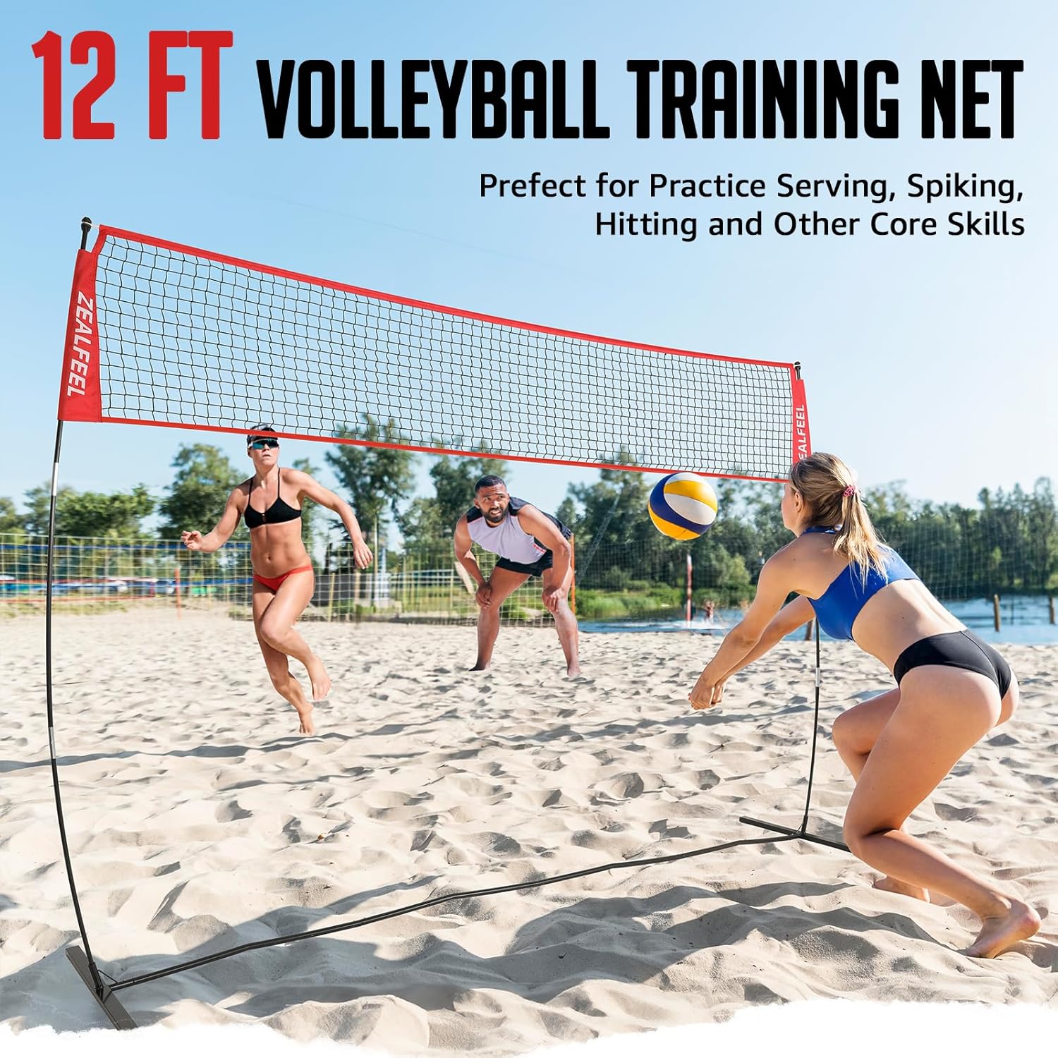 12FT Volleyball Net – ZEALFEEL
