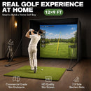 Golf Simulator Enclosure 12×9FT Golf Net