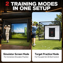 Golf Simulator Enclosure