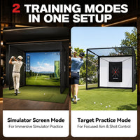 Golf Simulator Enclosure