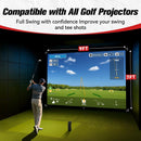 9x7ft Golf Simulator Impact Screen for Training