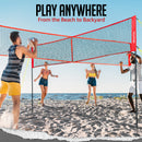 crossnet volleyball
