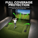 Golf Simulator Enclosure 12×9FT Golf Net