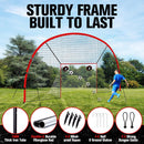3-in-1 Soccer Goal with Backstop Net