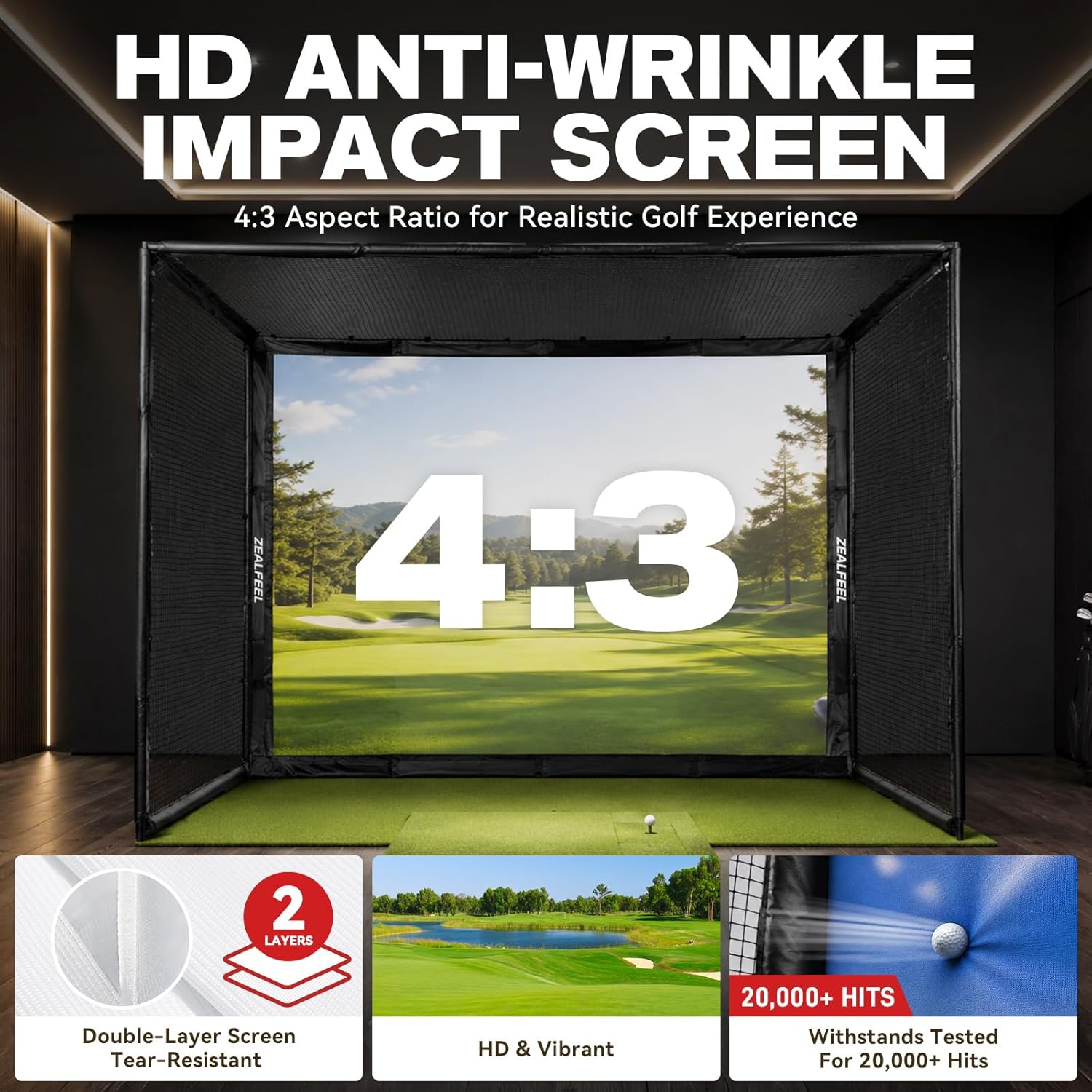 Golf Simulator Enclosure