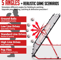 4x4.5FT Baseball Rebounder Net