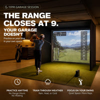 Golf Simulator Enclosure 12×9FT Golf Net