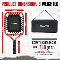 Baseball Racket for Fly Balls, Upgrade 19 oz Lightweight Fungo Bat