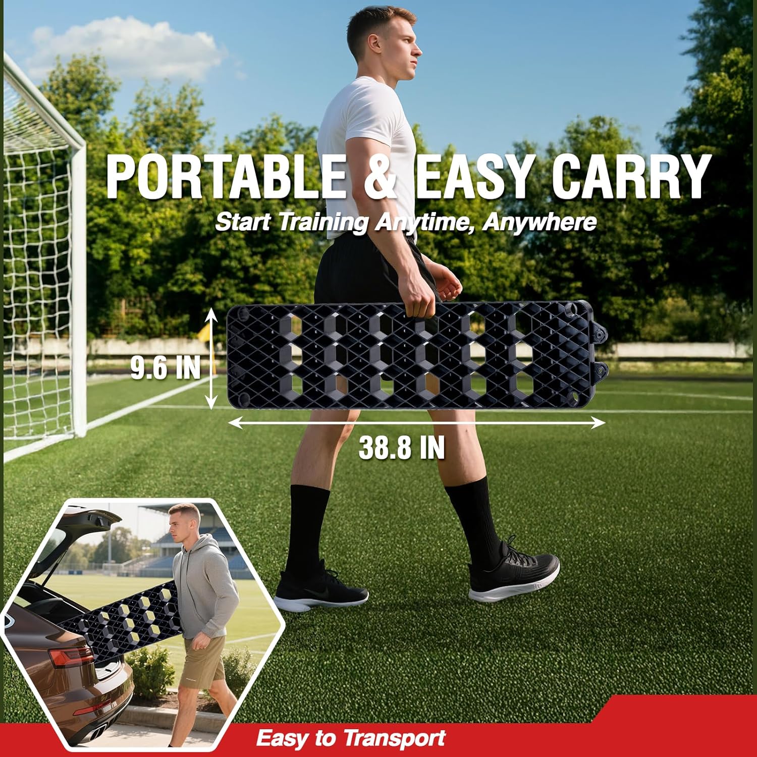 Soccer Rebounder Board