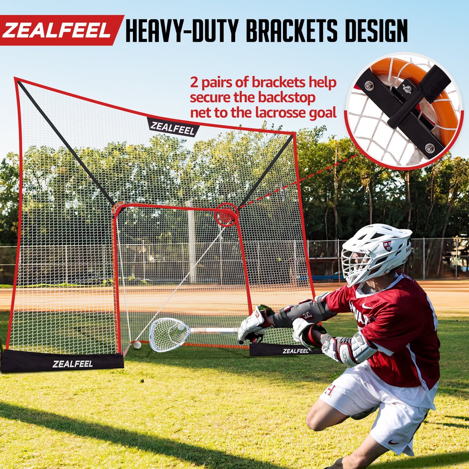 Lacrosse Backstop Net 14x10FT