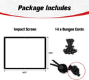 9x7ft Golf Simulator Impact Screen for Training