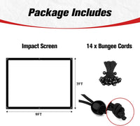 9x7ft Golf Simulator Impact Screen for Training