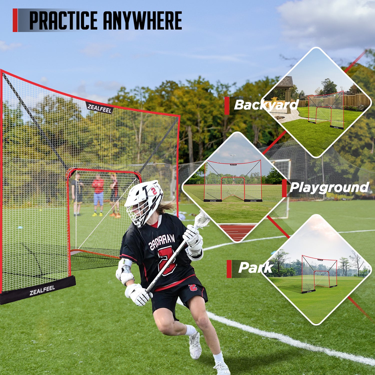 Lacrosse Backstop Net 14x10FT