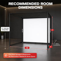 Golf Simulator Enclosure