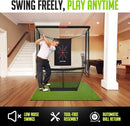 golf practice net and mat