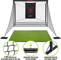 outdoor golf practice net