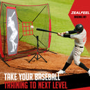 hitting net baseball