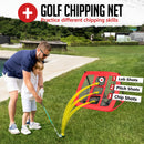 golf practice net and mat