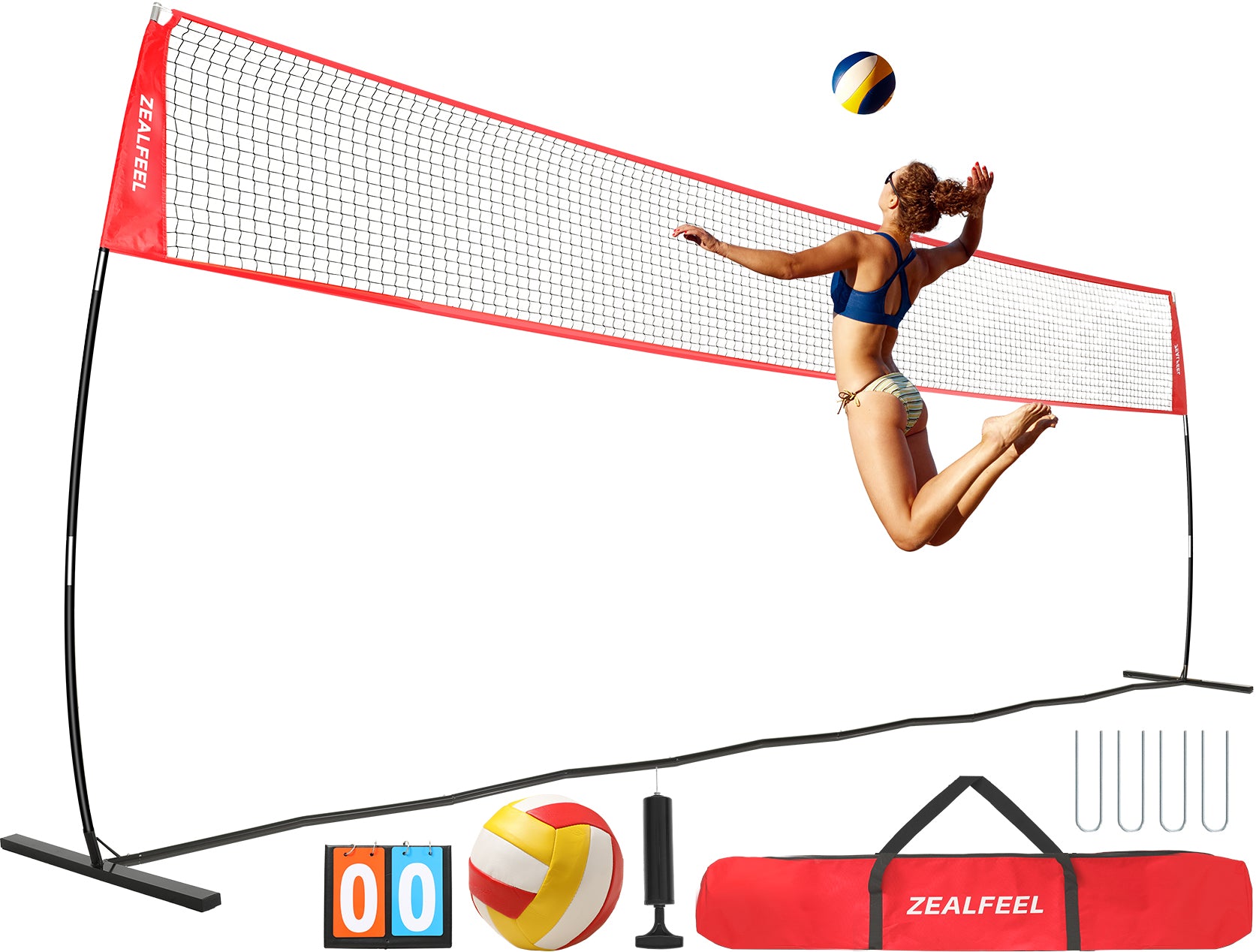 20FT Volleyball Net Set