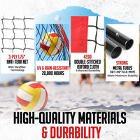 portable volleyball net