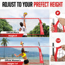 portable volleyball net outdoor